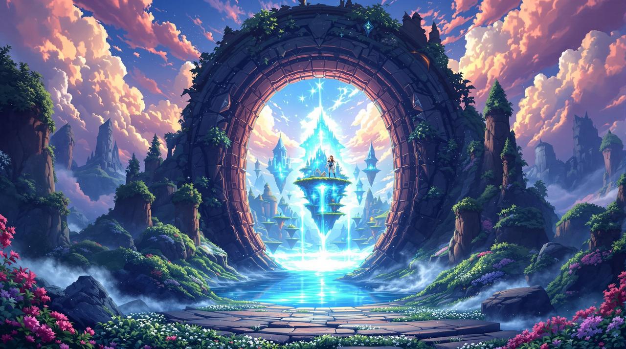 3d同人动漫精选合辑：异世界冒险：穿越次元的奇幻旅程